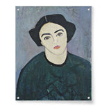 Madame Derain In Green - Acrylic Wall Photo