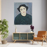 Madame Derain In Green - Acrylic Wall Photo