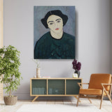 Madame Derain In Green - Wall Canvas