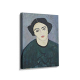 Madame Derain In Green - Wall Canvas