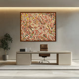 Abstract - Moderen - The Kill - Framed Canvas