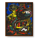 Meditation On An Oak Leaf - Framed Canvas