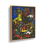 Meditation On An Oak Leaf - FLOATING FRAME