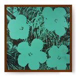 Ten Foot Flowers - Framed Canvas