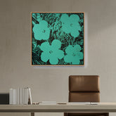 Abstract - Moderen - Ten Foot Flowers - FLOATING FRAME