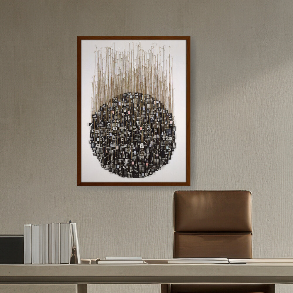 Abstract - Moderen - My Vows - Framed Canvas