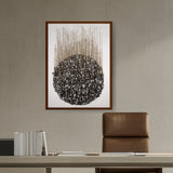 Abstract - Moderen - My Vows - Framed Canvas