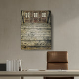 Abstract - Moderen - Wooden Room - Wall Canvas