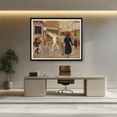 Abstract - Moderen - The Street - WALL MOUNT FRAME