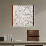 Abstract - Moderen - Vine - Framed Canvas