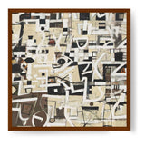 The Leaf Of The Artichoke - Framed Canvas