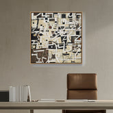 Abstract - Moderen - The Leaf Of The Artichoke - FLOATING FRAME