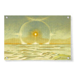 White Sand Under Blue Sky - Acrylic Wall Photo