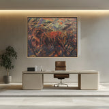 Abstract - Moderen - The Funeral Of The Anarchist - FLOATING FRAME