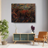 The Funeral Of The Anarchist - Wall Canvas