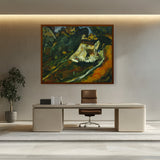 Abstract - Moderen - The Old Mill - Framed Canvas