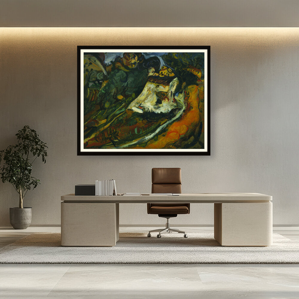 Abstract - Moderen - The Old Mill - WALL MOUNT FRAME