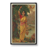Ahalya Indravalokan - Framed Wall Art