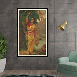 Ahalya Indravalokan - Framed Wall Art