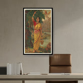 Kiran - Valipa - Ahalya Indravalokan - Framed Wall Art