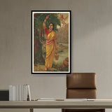 Kiran - Valipa - Ahalya Indravalokan - Framed Wall Art