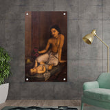 Baby And Princess - Acrylic Wall Photo