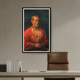 Kiran - Valipa - Bharani Nal Raja Raja Varma - Framed Wall Art