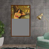 Ahalya - Framed Canvas