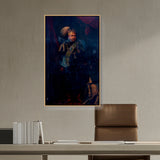 Kiran - Valipa - Ayilyam Thirunal Rama Varma - Floating Framed Canvas