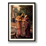 Arjuna Subhadra - Framed Wall Art