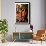 Arjuna Subhadra - Framed Wall Art