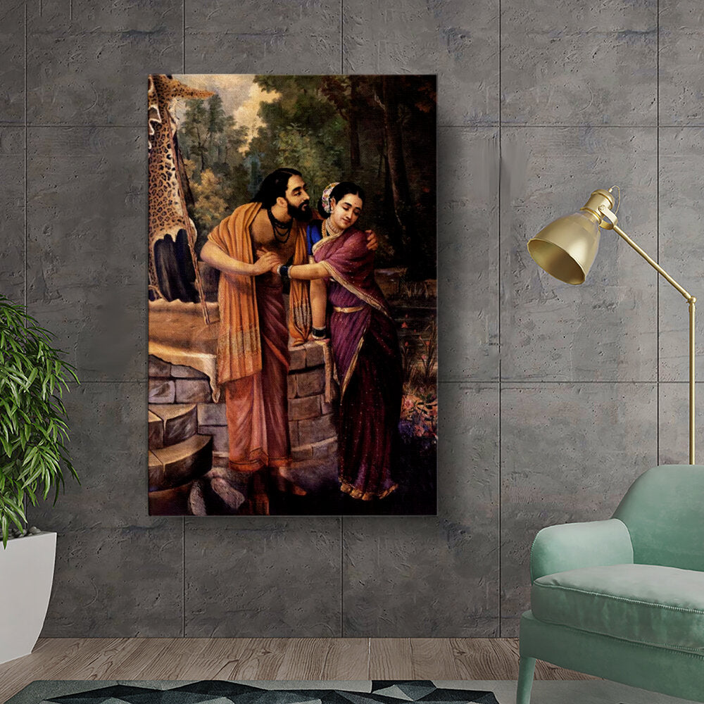 Kiran - Valipa - Arjuna Subhadra - Wall Canvas