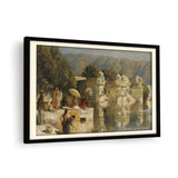 Serenity By The Water - Framed Wall Art