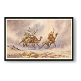 Desert Riders - Framed Wall Art