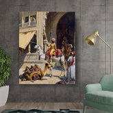 Kiran - Valipa - Camel Riders - Wall Canvas