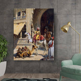 Kiran - Valipa - Camel Riders - Wall Canvas