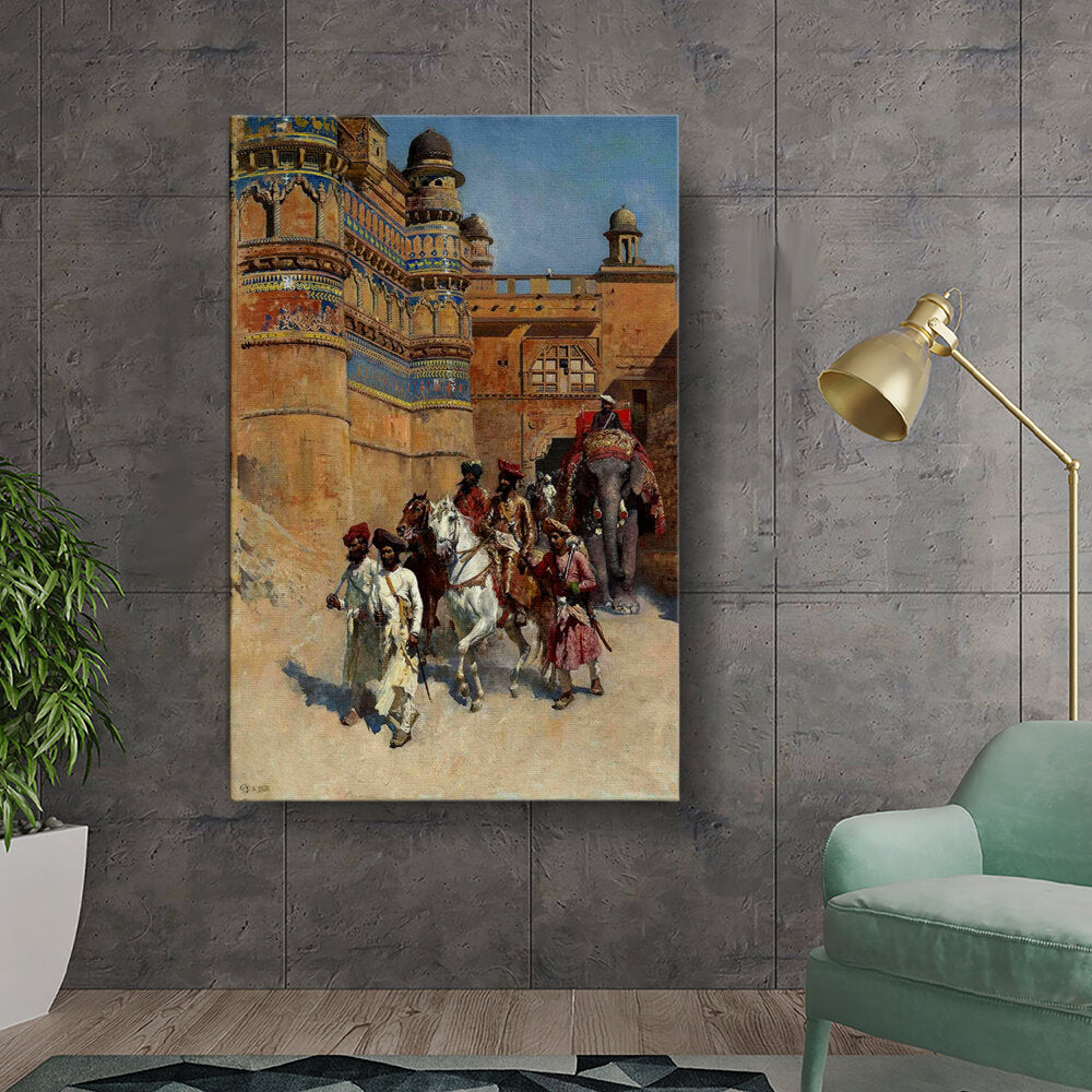 Kiran - Valipa - Royal Procession8 - Wall Canvas
