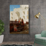 Kiran - Valipa - Women At The Taj Mahal - Wall Canvas