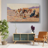 Desert Caravan - Wall Canvas