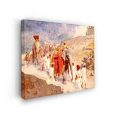 Royal Procession7 - Wall Canvas