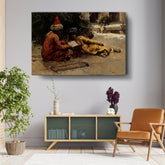 Kiran - Valipa - Quiet Moments Of Learning - Wall Canvas