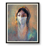 Veiled Mystery - Framed Wall Art