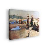 Women At The Water's Edge - Wall Canvas