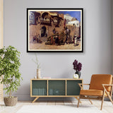Royal Elephant Procession - Framed Wall Art