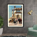 Kiran - Valipa - Marketplace At The Palace - Framed Wall Art