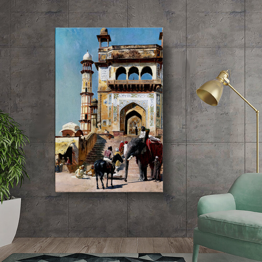 Kiran - Valipa - Marketplace At The Palace - Wall Canvas