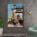 Kiran - Valipa - Marketplace At The Palace - Wall Canvas