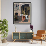 The Regal Encounter - Framed Wall Art