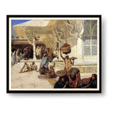 Market Day In India - Framed Wall Art