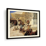 Market Day In India - Framed Wall Art